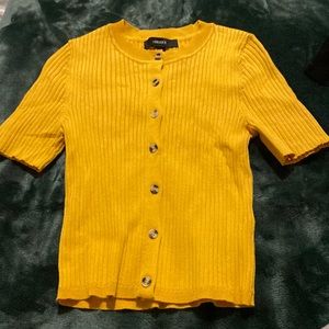 Yellow Buttoned Down Shirt